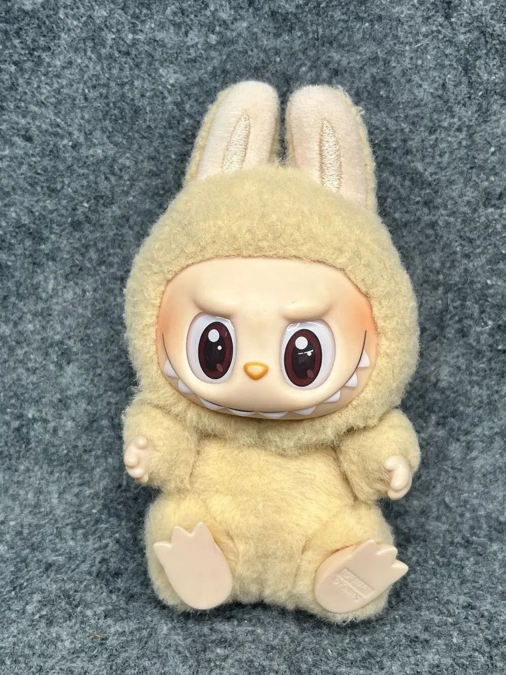 Pop Mart Labubu The Monsters Have a Seat Vinyl Plush Baba Beige Preowned No Box